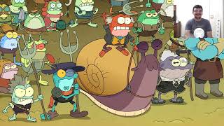 Amphibia Season 3 Episode 16 The Three Armies Review [upl. by Naujtna]