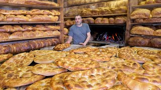 Legendary Turkish breads and bakeries A perfect compilation of Turkish delicacies [upl. by Dnomsed]