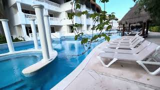 Hotel Grand Riviera Princess⭐️⭐️⭐️⭐️⭐️ Playa del Carmen Cancun Mexico Walking Tour [upl. by Garceau]