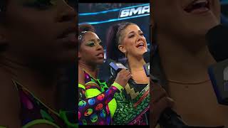 quotWhoever loses leaves Smackdown permanentlyquot Nia Jax left a surprise to Naomi and Bayley wwe [upl. by Audry327]