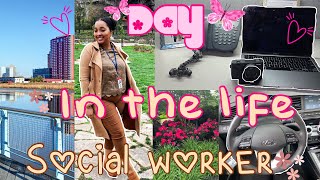 REALISTIC DAY IN THE LIFE OF A SOCIAL WORKER WHAT I WISH I KNEW BEFORE BECOMING A SOCIAL WORKER 💗 [upl. by Goodkin]