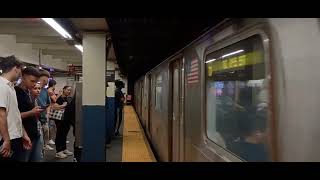 R142A 7712 6 arriving at Bleecker Street [upl. by Nylaras]