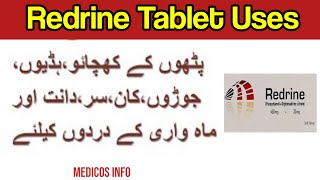 Redrine tablet uses in urdu  ParacetamolOrphenadrine citate tablet  Muscle Relxant tablet uses [upl. by Westerfield]