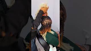 Nubian twist at GEE CURLY SALON foryou braidhairstylesforblackwomen geecurlysalon nubianhair [upl. by Zanahs]