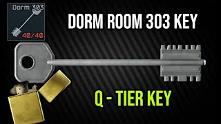 Dorm Room 303 Key  Guide  Escape from Tarkov [upl. by Ntisuj]