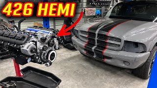 Building a Superchaged 426 HEMI Powered Dodge Dakota [upl. by Ynnoj83]