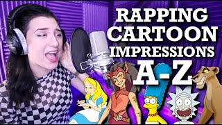 Alphabet Aerobics  CARTOON IMPRESSIONS RAP take 2 [upl. by Richard714]