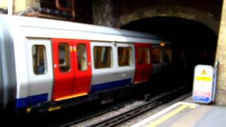 London Underground Circle Line S7 Stock 21343 departs Paddington 210514 [upl. by Aikam478]