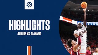 Auburn Mens Basketball  Highlights vs Alabama [upl. by Karlis]