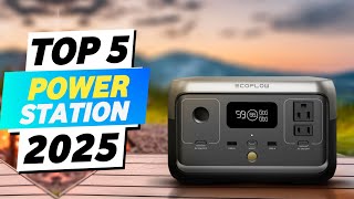 Top 5 Best Portable Power Station For Camping In 2025  Best Power Station 2025 [upl. by Berfield]