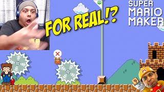 ARE YALL FOR REAL WITH THIS SHT SUPER MARIO MAKER 26 [upl. by Ecinom226]