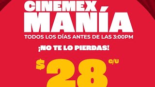 CINE A 28 CINEMEX Y CINÉPOLIS [upl. by Nirac131]