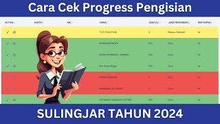 Cara Cek Progress Pengisian Sulingjar Tahun 2024 [upl. by Lennox155]