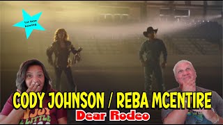 Country Music Reaction  First time Reaction Dear Rodeo  Cody Johnson Reba McEntyre Reaction [upl. by Savick]