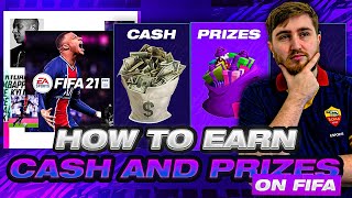 HOW TO EARN MONEY AND PRIZES BY PLAYING FIFA  USING STAKESTER  FIFA 21 [upl. by Elad]