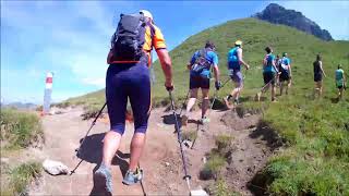 Walser Trail Challenge am 29072018 im Kleinwalsertal [upl. by Lertram784]