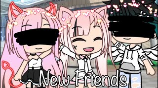 New friends •GLMV• Gacha Life [upl. by Nnayrrehs977]