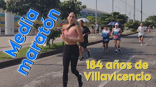 Media maratón 184 años de Villavicencio [upl. by Arinaid]