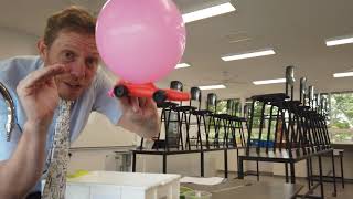 Balloon Powered Car  Year 7 Science Term 2 Experimental Investigation [upl. by Cartie69]