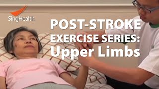 PostStroke Exercises Part 1 Upper Limb [upl. by Goldin]