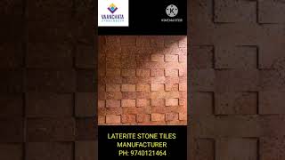 LATERITE STONE TILES 12X7 INCH MANUFACTURER IN BANGALORE PH 9343566889 [upl. by Ahtabbat102]