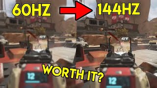 60hz vs 144hz  The TRUTH About High Refresh Monitors Are They Worth It [upl. by Iorgos]