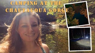 Camping at the Chautauqua Gorge [upl. by Enileuqkcaj]