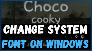 How To Change Default System Font in Windows 1011  Full Guide 2024 [upl. by Udella]