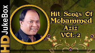 Hits Of Mohammed Aziz Vol 2 Songs Jukebox  Bollywood Superhit Songs Of Mohd Aziz [upl. by Urbannal963]