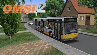 LetsPlay Omsi 2  Versteckte Linie auf Städtedreieck O [upl. by Avi913]