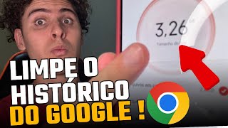 Como limpar HISTÓRICO de navegação do Google Chrome no celular Bônus liberar memória do celular [upl. by Bidget242]