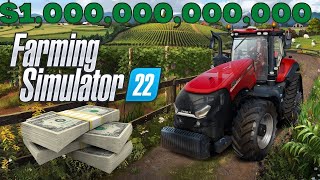 How to Get UNLIMITED MONEY in FARMING SIMULATOR 22 Cheat [upl. by Ydnirb34]