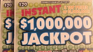 PA Lucky Scratcher is live scratching two lottery books 📚 [upl. by Colet]