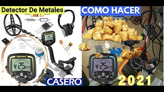 como hacer detector de metales casero para oro 1085MHz PODEROSO SENCIBLE DETECTOR TRANSMISOR ONDAS [upl. by Ahsekan]