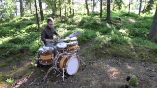 Outdoor Drumming part III Knut Kvifte Nesheim [upl. by Lohcin]