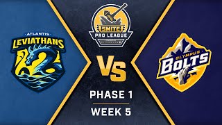 SMITE Pro League Phase 1 Week 5 Atlantis Leviathans vs Olympus Bolts [upl. by Devon]