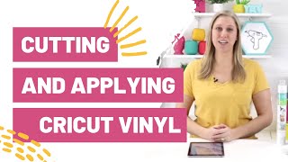 Cutting and Applying Cricut Vinyl [upl. by Meares]