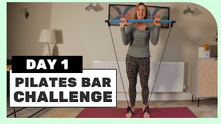 28 Day Pilates Bar Challenge Day 1 [upl. by Henson387]