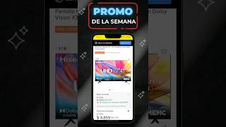 Smart TV de 43 pulgadas Hisense en promocion [upl. by Ecirbaf]