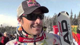 AKSEL LUND SVINDAL and MARIO SCHEIBER POST LAKE LOUISE WORLD CUP DH INTERVIEWS [upl. by Wendie333]