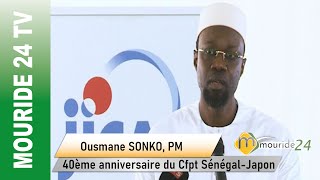 Actualité  Intégralité du discours du PM Ousmane Sonko  40ème anniversaire du Cfpt SénégalJapon [upl. by Narruc]