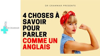 COURS DE PRONONCIATION  4 choses à savoir pour parler comme un anglais accent tonique de phrase [upl. by Petras]