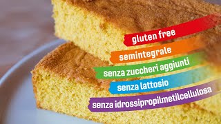 Ricetta pan di spagna senza glutine [upl. by Cinomod]