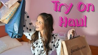 TRY ON HAUL OUTONO🍁🎀 ZARA MANGO PARFOIS HampM PRIMARK by Joana Falcão [upl. by Karlis]