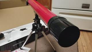 Assembling Tasco Telescopefor the harvest Moon 1012020Tascotelescope [upl. by Maier]