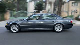 2001 BMW 740il Drive by 1 [upl. by Hoisch241]