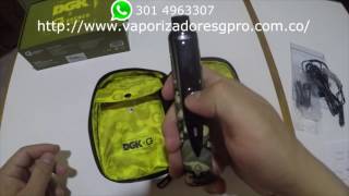 Vaporizador Herbal G Pro Grenco Science DGK Tutorial [upl. by Wistrup]