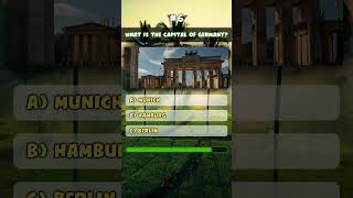 Name the World Capitals in 1 Minute brainteaser quiz worldcapitals [upl. by Schmitt287]