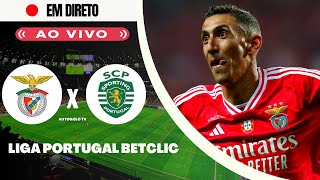 🔴BENFICA X SPORTING LIGA PORTUGAL BETCLIC [upl. by Sheela]