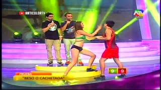 COMBATE Beso o Cachetada 22  030314 [upl. by Ahseuqram]